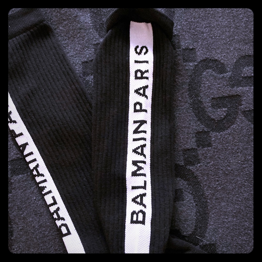 Balmain socks NEW WITH TAGS